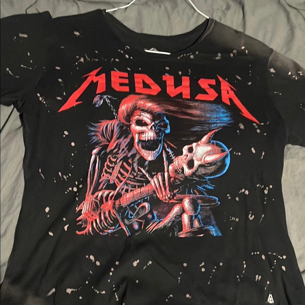 Black Graphic Kids T-Shirt